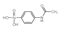 Arsonic acid,[4-(acetylamino)phenyl]- (9CI)结构式