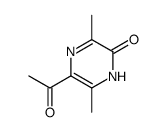 5-acetyl-3,6-dimethyl-1H-pyrazin-2-one结构式