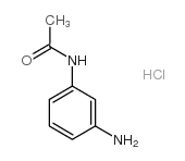 间氨基乙酰苯胺盐酸盐结构式
