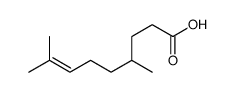 4,8-dimethylnon-7-enoic acid结构式