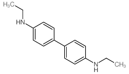 N-乙基-4-(4-乙基氨基苯基)苯胺结构式