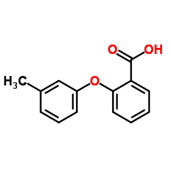 2-(3-Methylphenoxy)benzoic acid结构式