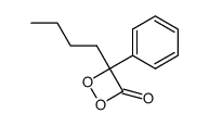 phenyl n-butyl α-peroxylactone Structure