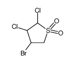 2,3-dichloro-4-bromotetrahydrothiophene-1,1-dioxide picture