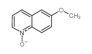 6-methoxyquinoline n-oxide Structure