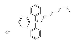 hexoxymethyl(triphenyl)phosphanium,chloride Structure