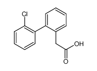 (2'-CHLOROBIPHENYL-2-YL)ACETICACID Structure