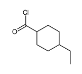 Cyclohexanecarbonyl chloride, 4-ethyl-, trans- structure