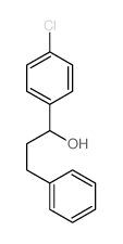 1-(4-chlorophenyl)-3-phenyl-propan-1-ol Structure