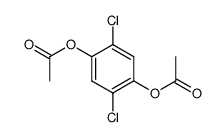 2,5-dichlorohydroquinone diacetate结构式