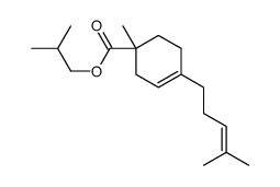 2-methylpropyl 1-methyl-4-(4-methyl-3-pentenyl)cyclohex-3-ene-1-carboxylate picture