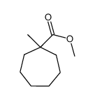 methyl 1-methylcycloheptane-1-carboxylate结构式