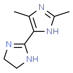 2,4-Bi-1H-imidazole,4,5-dihydro-2,5-dimethyl- (9CI) Structure