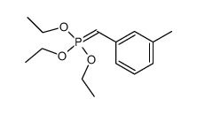 (3-methylphenyl)methylenetriethoxyphosphorane Structure