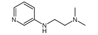 N,N-dimethyl-N'-pyridin-3-ylethane-1,2-diamine结构式