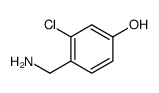 4-(Aminomethyl)-3-chlorophenol Structure