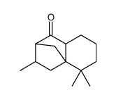 hexahydro-3,5,5-trimethyl-2H-2,4a-methanonaphthalen-1(5H)-one Structure