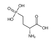 D(-)-2-氨基-4-膦酰基丁酸图片
