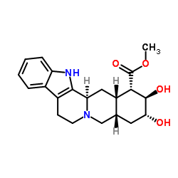 18-Beta-hydroxy-3-epi-alpha-yohimbine结构式