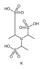 tripotassium 1,1',1''-nitrilotris(ethanesulphonate)结构式