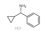 (S)-Cyclopropyl(phenyl)methanamine hydrochloride Structure