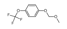 1-(methoxymethoxy)-4-(trifluoromethoxy)benzene结构式