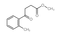 methyl 4-(2-methylphenyl)-4-oxo-butanoate结构式