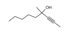 4-methyl-non-2-yn-4-ol Structure