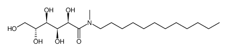 D-Gluconamide, N-dodecyl-N-methyl Structure