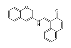 1-[(2H-chromen-3-ylamino)methylidene]naphthalen-2-one Structure