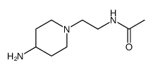 Acetamide,N-[2-(4-amino-1-piperidinyl)ethyl]-结构式