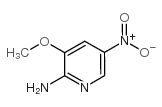 3-甲氧基-5-硝基-2-氨基嘧啶结构式