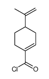 (9ci)-4-(1-甲基乙烯)-1-环己烯-1-羰酰氯结构式