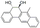 (5S,6S)-5,6-Dihydro-7-methylbenz[a]anthracene-5,6-diol结构式