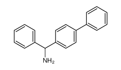 alpha-(4-联苯基)苄胺结构式