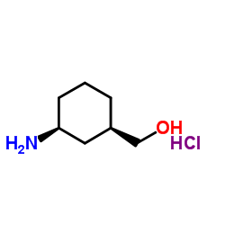 [(1R,3S)-3-Aminocyclohexyl]methanol hydrochloride (1:1) Structure