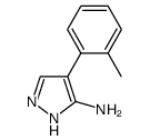 4-O-TOLYL-1H-PYRAZOL-3-AMINE结构式