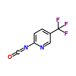 2-Isocyanato-5-(trifluoromethyl)pyridine structure
