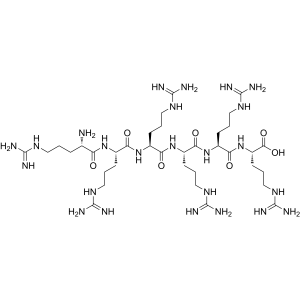 Hexaarginine结构式