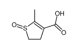 5-methyl-1-oxo-2,3-dihydrothiophene-4-carboxylic acid结构式