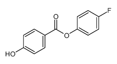 (4-fluorophenyl) 4-hydroxybenzoate Structure
