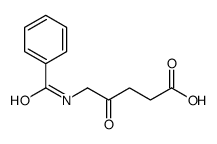 5-benzamido-4-oxopentanoic acid结构式