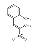 1-(2-甲基苯基)-2-硝基丙烯结构式