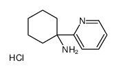 1-(吡啶-2-基)环己胺盐酸盐结构式