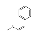 N,N-dimethyl-2-phenylethenamine结构式