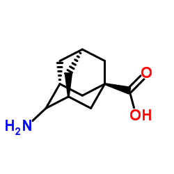 4-Amino-1-adamantanecarboxylic acid Structure
