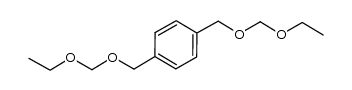 1,4-bis[(ethoxymethoxy)methyl]benzene Structure