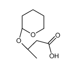 (3R)-3-(oxan-2-yloxy)butanoic acid Structure