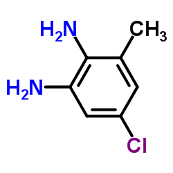 5-Chloro-3-methyl-1,2-benzenediamine Structure