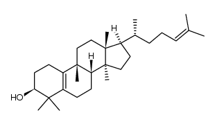 Cucurbita-5(10),24-dien-3β-ol Structure